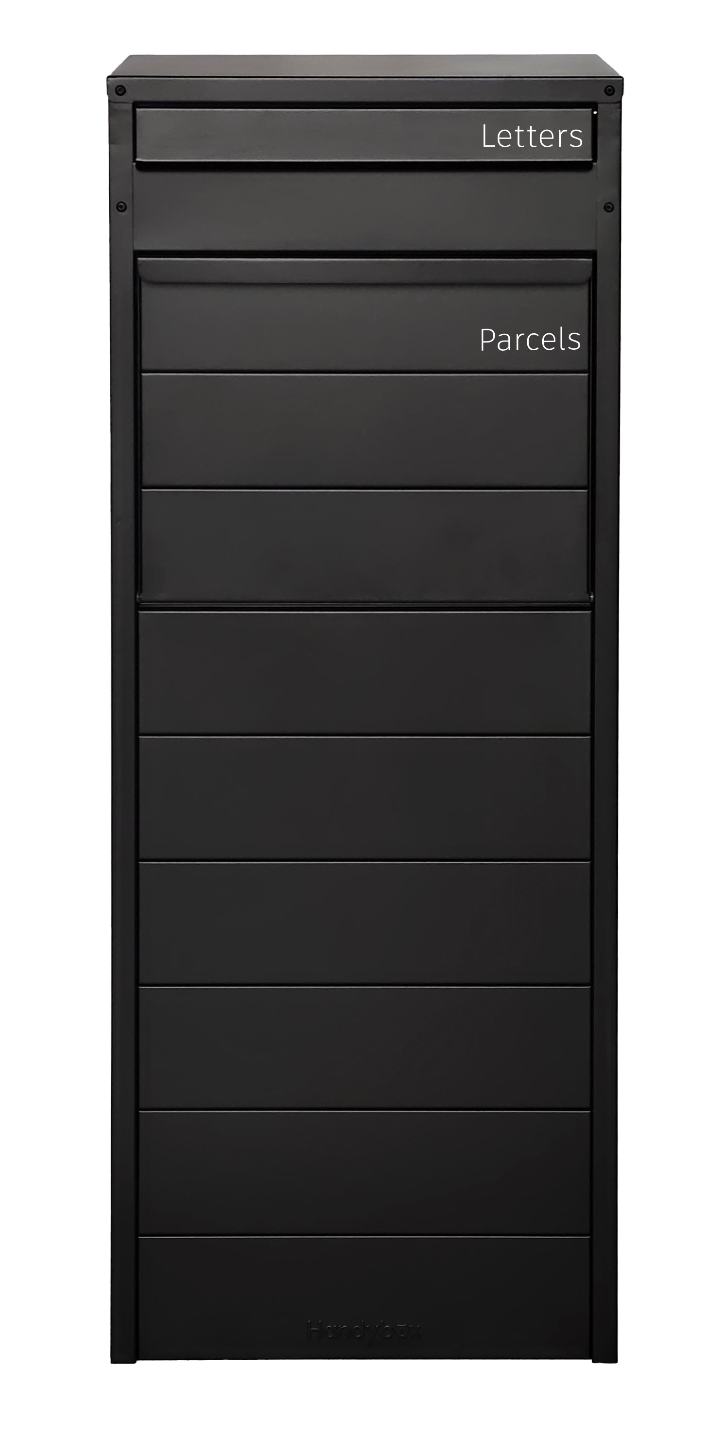Crocodile 26 Freestanding Large Parcel and Mail Letterbox Black PRESALE DUE MID DECEMBER