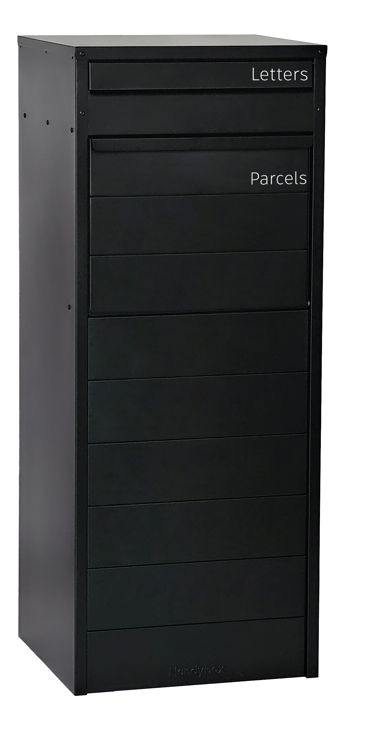 Crocodile 26 Freestanding Large Parcel and Mail Letterbox Black PRESALE DUE MID DECEMBER