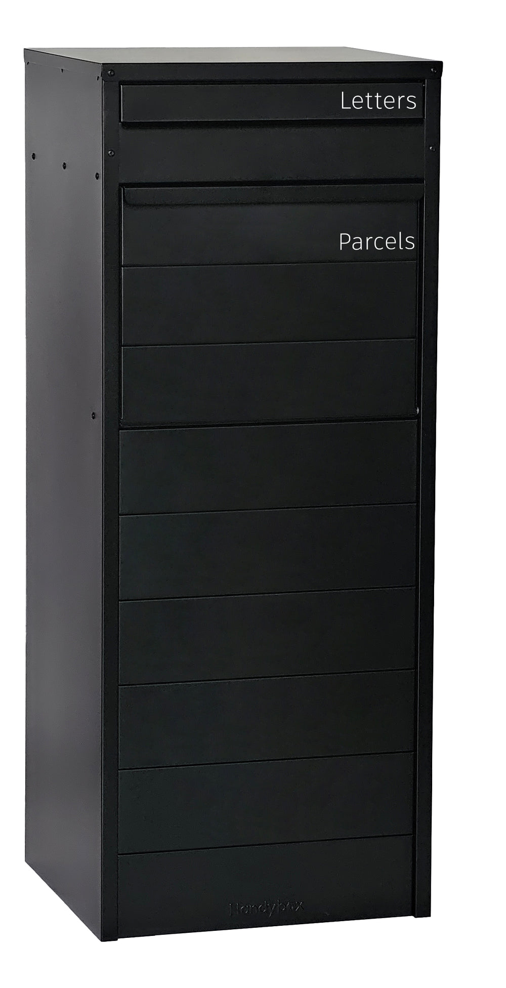 Crocodile Large Freestanding Parcel Letterbox – Black