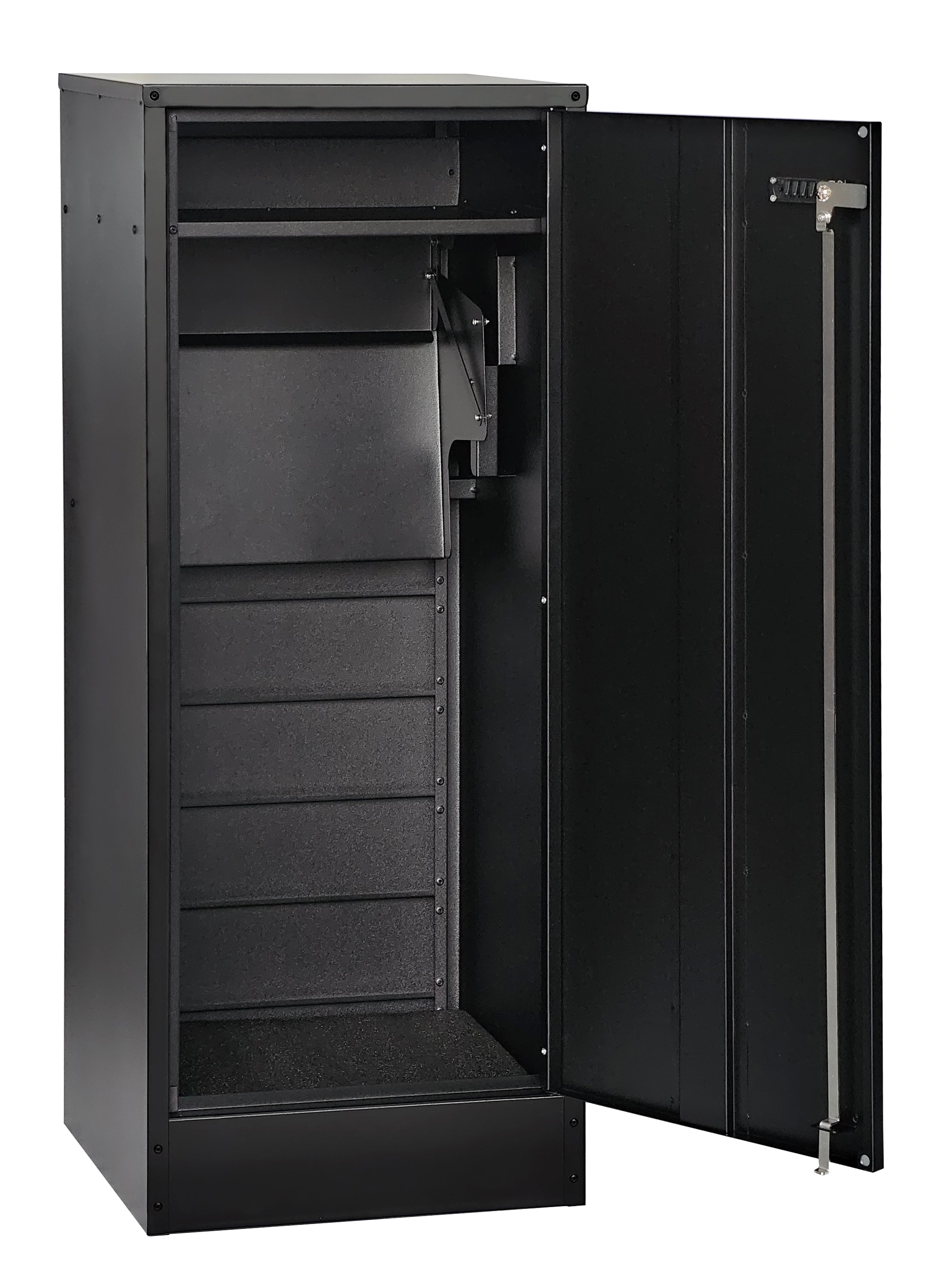 Crocodile 26 Freestanding Large Parcel and Mail Letterbox Black PRESALE DUE MID DECEMBER