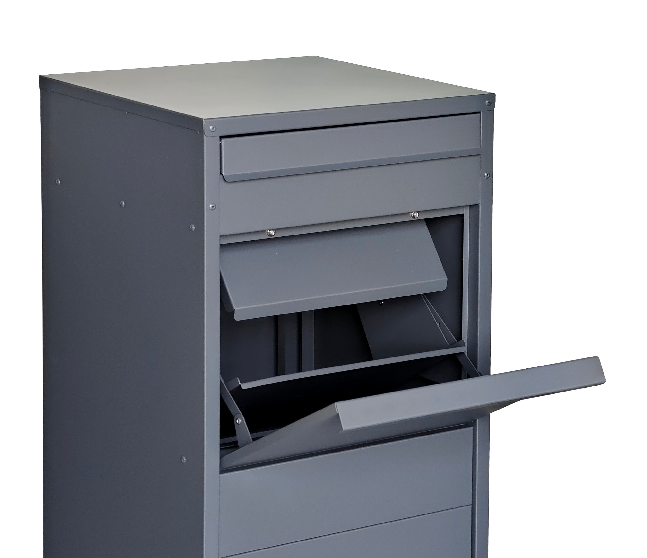 Crocodile 26 Freestanding Large Parcel and Mail Letterbox Ironstone PRESALE DUE MID DECEMBER