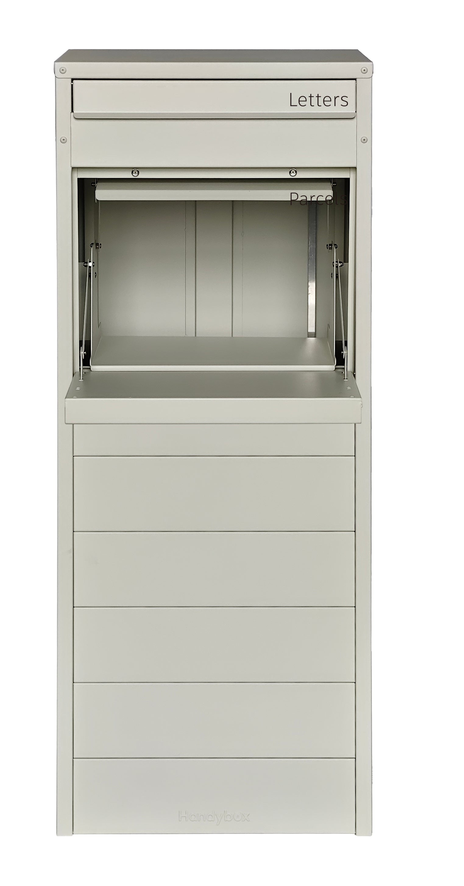 Crocodile 26 Freestanding Large Parcel and Mail Letterbox Surfmist PRESALE DUE MID DECEMBER