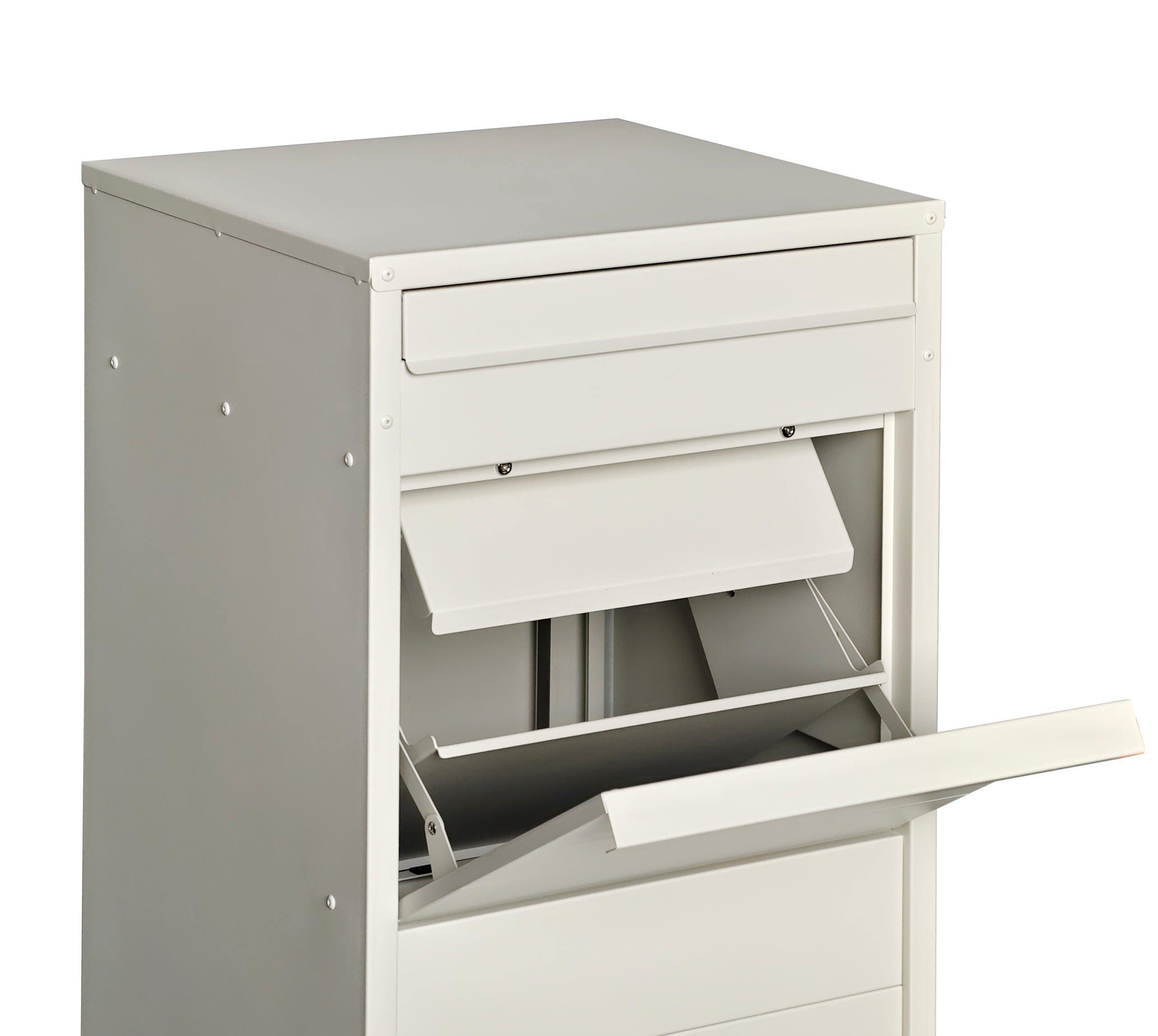 Crocodile 26 Freestanding Large Parcel and Mail Letterbox Surfmist PRESALE DUE MID DECEMBER