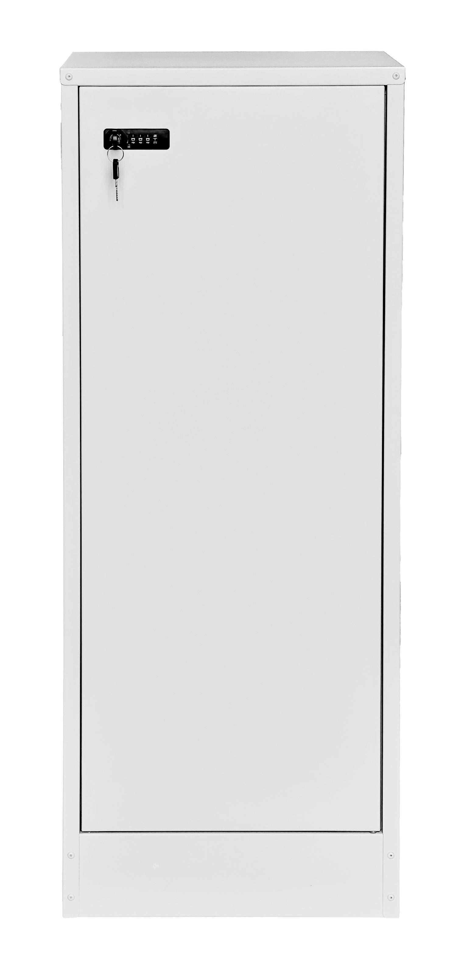 Crocodile Freestanding Large Parcel and Mail Letterbox Dover White