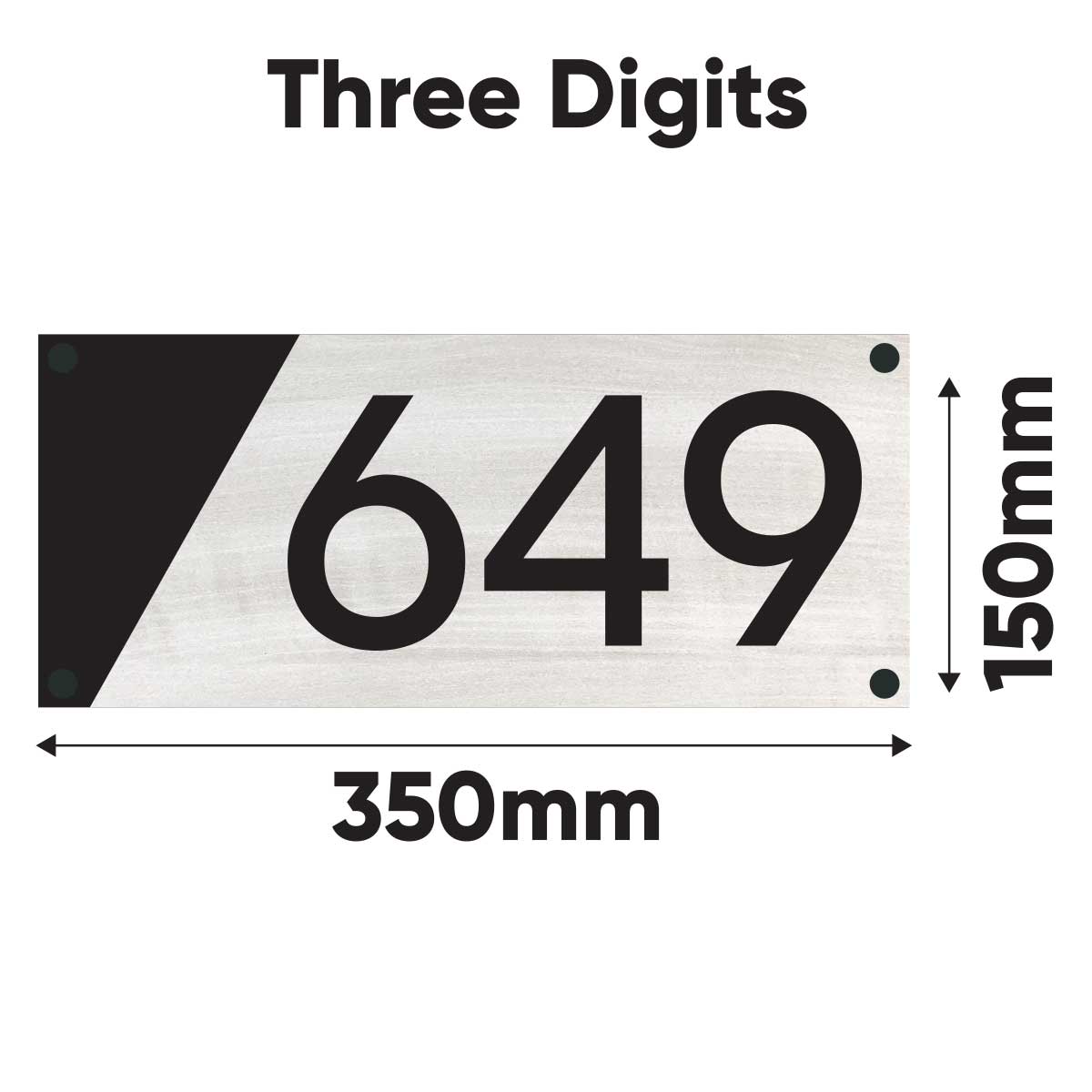 House Number Sign – CHELSEA - House Number Signs - house-number-sign-chelsea - HandyBox
