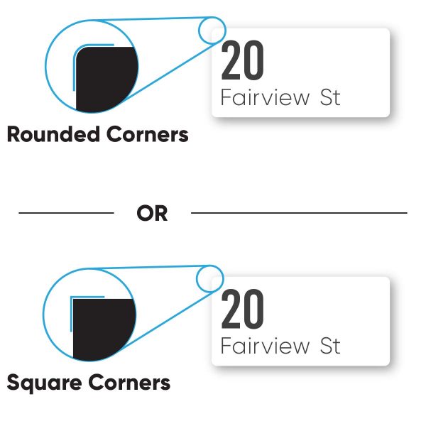 White House Sign – Raised Letters – AIREYS - House Number Signs - white-house-sign-raised-letters-aireys - HandyBox