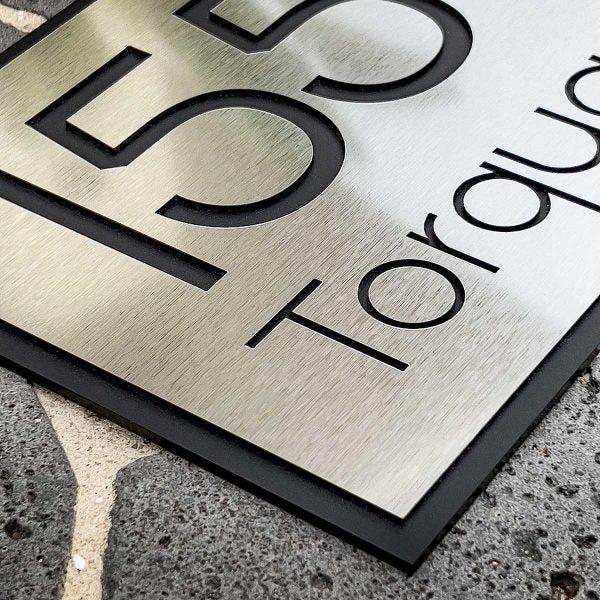 Address Plaque – GROVE - House Number Plaque - address-plaque-grove - HandyBox