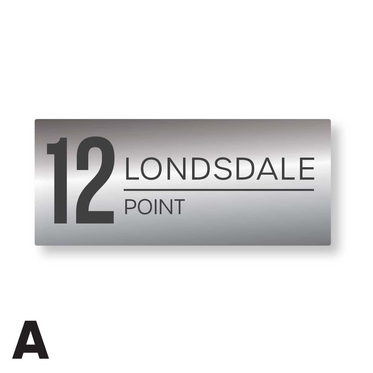 Premium House Sign – LONSDALE - House Number Signs - premium-house-sign-lonsdale - HandyBox