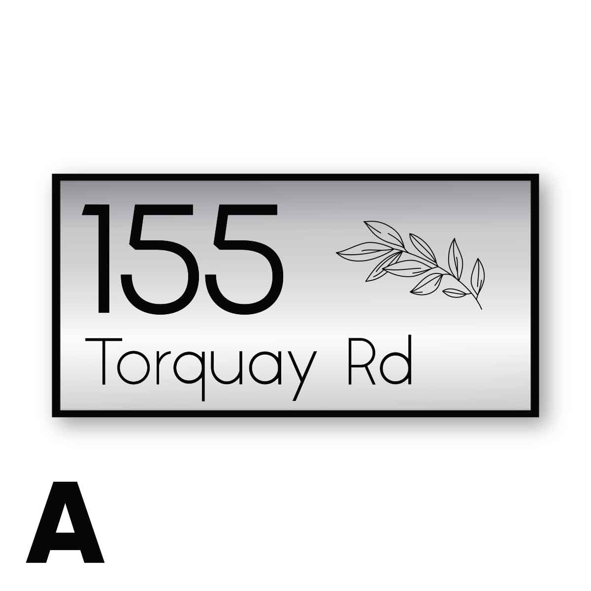 Address Plaque – GROVE - House Number Plaque - address-plaque-grove - HandyBox