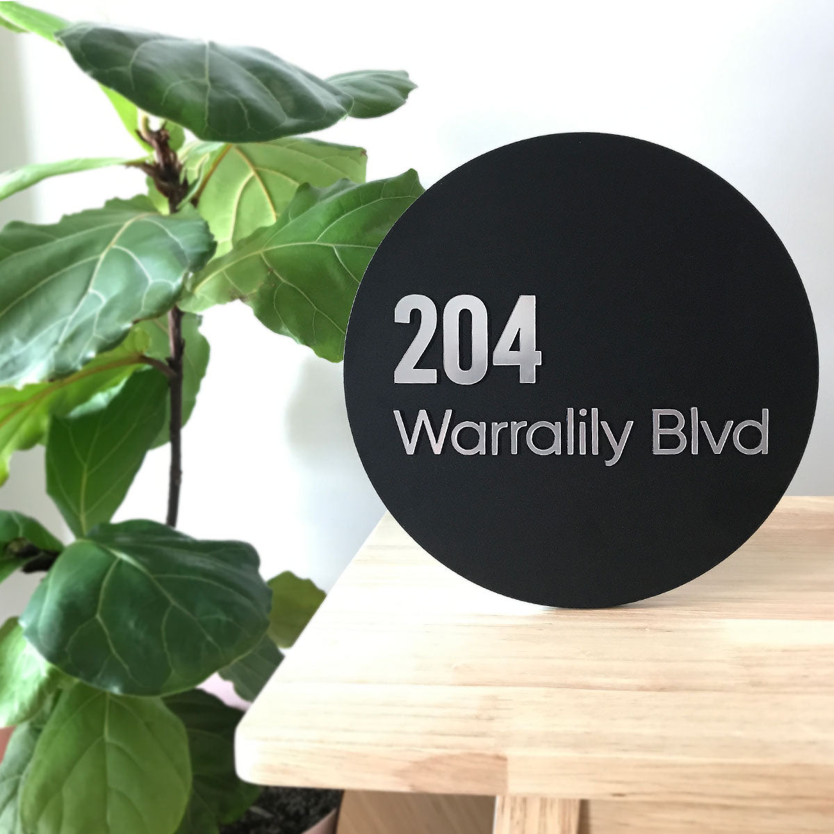 Modern Street Address Sign – BARWON - Street Address Signs - modern-street-address-sign-barwon - HandyBox