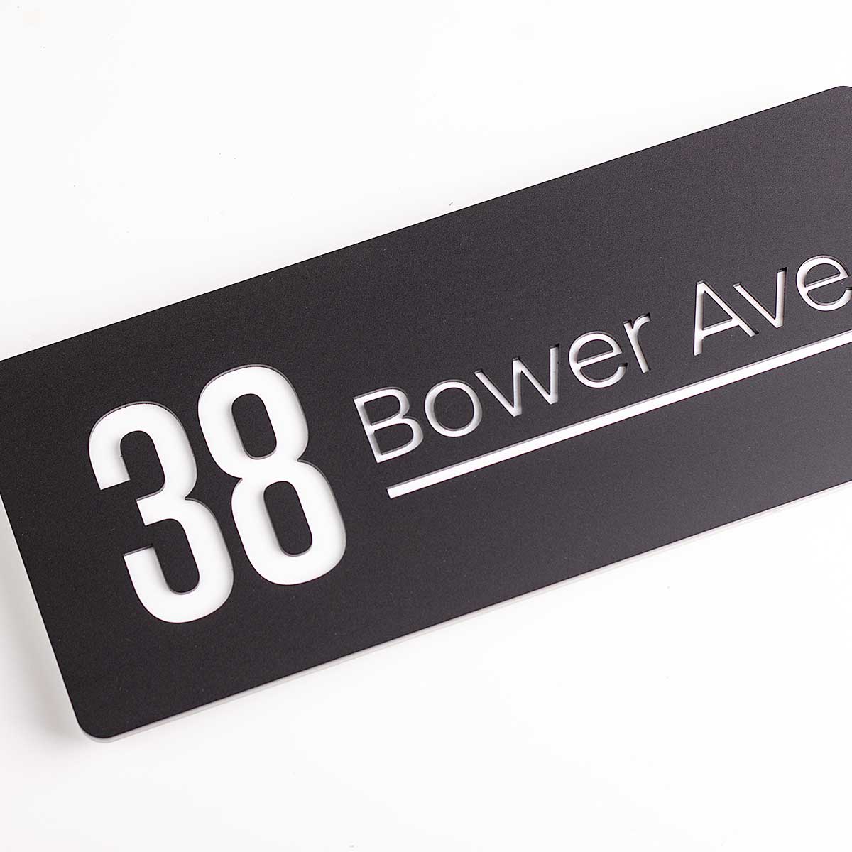 Rectangle House Number – CARINE - House Number Signs - rectangle-house-number-carine - HandyBox