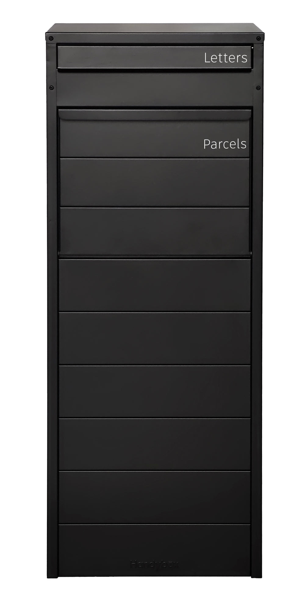 Crocodile 26 Freestanding Large Parcel and Mail Letterbox Black PRESALE DUE MID DECEMBER