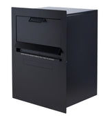PRESALES ARRIVES LATE FEBRUARY Tassie Devil MAX Brick & Fence Mounted Parcel and Mail Letterbox [Black]