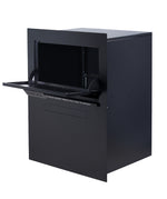 PRESALES ARRIVES LATE FEBRUARY Tassie Devil MAX Brick & Fence Mounted Parcel and Mail Letterbox [Black]