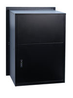 PRESALES ARRIVES LATE FEBRUARY Tassie Devil MAX Brick & Fence Mounted Parcel and Mail Letterbox [Black]