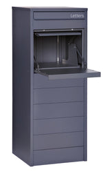 Crocodile 26 Freestanding Large Parcel and Mail Letterbox Ironstone PRESALE DUE MID DECEMBER