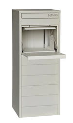 Crocodile 26 Freestanding Large Parcel and Mail Letterbox Surfmist PRESALE DUE MID DECEMBER