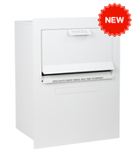 Tassie Devil MAX Brick & Fence Mounted Parcel and Mail Letterbox [Surfmist]