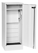 Crocodile Freestanding Large Parcel and Mail Letterbox Dover White