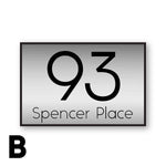Address Plaque – BREAMLEA - House Number Plaque - address-plaque-breamlea - HandyBox
